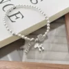 S925 Silver Retro Charm Bead Stretch Bracelet S925 Silver Retro Charm Bead Stretch Bracelet