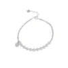 S925 Silver Chip Bead Pearl Star CZ Bracelet