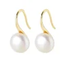 S925 Silver Hook Earrings with Freshwater Pearl S925 Silver Hook Earrings with Freshwater Pearl