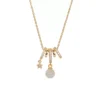 S925 Hetian Jade Star Zircon Pendant Necklace