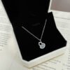 S925 Silver Chalcedony Gourd Zircon Chinese Style Necklace