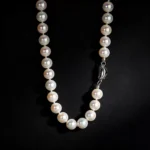 S925 Silver Near-Round Pearl Necklace