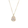 S925 Silver Zircon Gourd Oriental Luxury Necklace S925 Silver Zircon Gourd Oriental Luxury Necklace