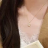 S925 Silver Zircon Gourd Oriental Luxury Necklace S925 Silver Zircon Gourd Oriental Luxury Necklace