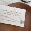 Clover Motif S925 Sterling Silver CZ Necklace