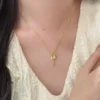 S925 Enamel Butterfly Zircon Pendant Necklace S925 Enamel Butterfly Zircon Pendant Necklace