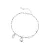 S925 Silver Freshwater Pearl Charm Bracelet
