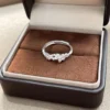 Fine Silver Floral Vine Open Adjustable Ring Fine Silver Floral Vine Open Adjustable Ring