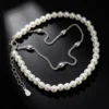S925 Silver Dual‑Layer Pearl Bracelet