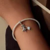 Glow‑in‑the‑Dark Witch S925 Silver Dangle Charm