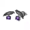 Black Raven S925 Silver Stud Earrings Black Raven S925 Silver Stud Earrings
