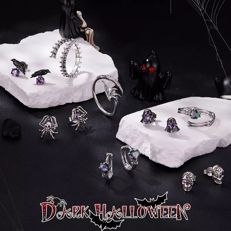 Devil Wing S925 Silver Open Ring Devil Wing S925 Silver Open Ring