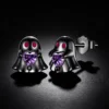 Cute Ghost S925 Sterling Silver Stud Earrings Cute Ghost S925 Sterling Silver Stud Earrings